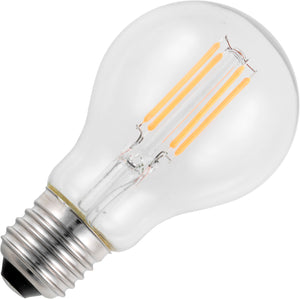 Schiefer L276032922 - E27 Filamentled GLS A60x105mm 230V 320Lm 4W 822 AC Clear Dim LED Bulbs Schiefer - The Lamp Company