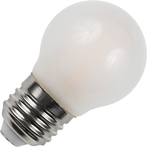 Schiefer L277216027 - E27 Filamentled Ball G45x75mm 230V 160Lm 1.9W 827 AC Frosted Non-Dim LED Bulbs Schiefer - The Lamp Company
