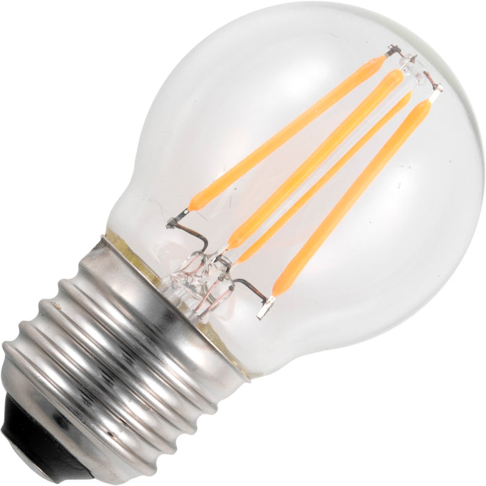Schiefer L277230927 - E27 Filamentled Ball G45x75mm 230V 400Lm 4W 827 AC Clear Dim