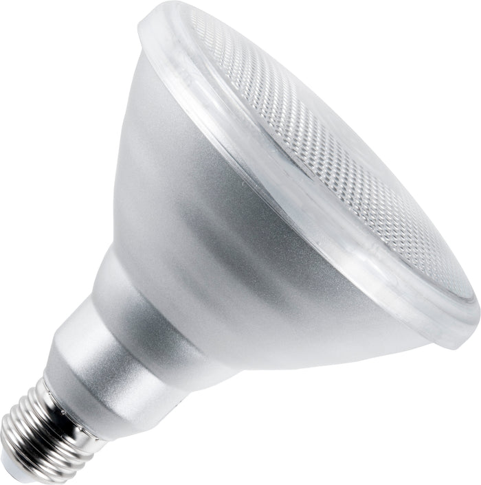 Schiefer L642790827 - LED E27 PAR38 121x135mm 230V 900Lm 15W 827 36deg AC Silver Dim IP65