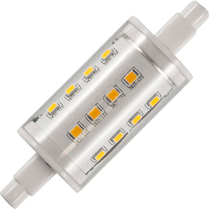 Schiefer L647850097 - LED R7s 25x78mm 85-265V 400Lm 5W 830 AC Clear Dim LED Bulbs Schiefer - The Lamp Company