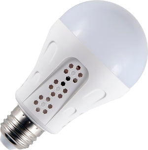 Schiefer L656000127 - E27 LED GLS A70x126mm 230V Radar Light 530Lm 6.5W 827 AC Opal Non-Dim LED Bulbs Schiefer - The Lamp Company