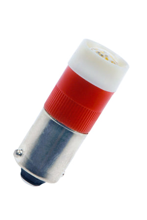 Bailey LB280828R - Ba9s T10X28 M.LED Red 24-28V AC/DC Bailey Bailey - The Lamp Company