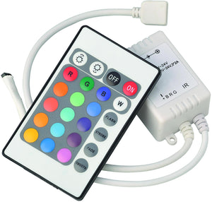 Knightsbridge LEDFR4 12/24V IR Controller and Remote for RGB - Knightsbridge - Sparks Warehouse