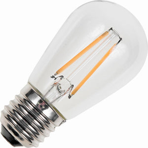 Schiefer LF023801502 - E27 Filamentled S-Shape S45x80mm 230V 140Lm 1.5W 925 AC Clear Dim LED Bulbs Schiefer - The Lamp Company