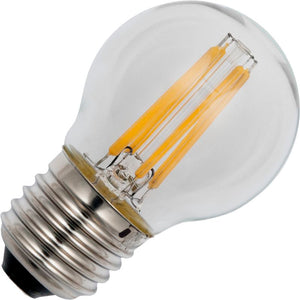 Schiefer LF023820302 - E27 Filamentled Ball G45x75mm 230V 320Lm 4W 925 AC Clear Dim LED Bulbs Schiefer - The Lamp Company