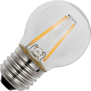 Schiefer LF023821502 - E27 Filamentled Ball G45x75mm 230V 140Lm 1.5W 925 AC Clear Dim LED Bulbs Schiefer - The Lamp Company