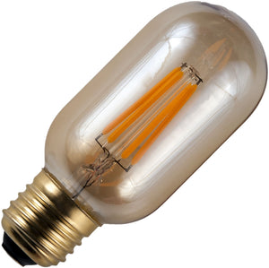Schiefer LF023822305 - E27 Filamentled Tube T45x106mm 230V 250Lm 4W 925 AC Gold Dim LED Bulbs Schiefer - The Lamp Company