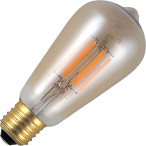 Schiefer LF023860505 - E27 Filamentled Rustika ST58x130mm 230V 400Lm 5.5W 922 AC Gold Dim LED Bulbs Schiefer - The Lamp Company