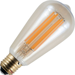 Schiefer LF023860615 - E27 Filamentled Rustika ST64x143mm 230V 400Lm 6.5W 922 AC Gold Dim LED Bulbs Schiefer - The Lamp Company