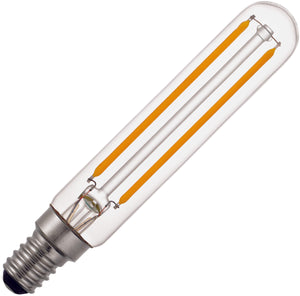 Schiefer LF023893602 - E14 Filamentled Tube T20x115mm 230V 320Lm 4W 922 AC Clear Dim LED Bulbs Schiefer - The Lamp Company