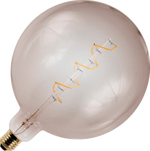 Schiefer LF023899805 - E27 Filamentled BIG Globe Spiral G200x262 230V 470Lm 6W 925 Gold Dim LED Bulbs Schiefer - The Lamp Company