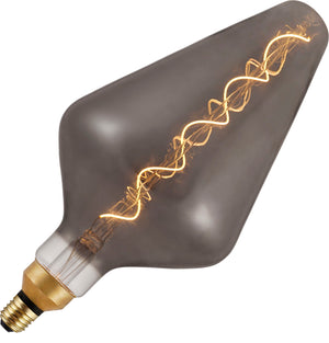 Schiefer LF023911603 - E27 Filamentled BIG FleX Cone 200x408mm 230V 140Lm 6W 822 AC Smoke Dim LED Bulbs Schiefer - The Lamp Company