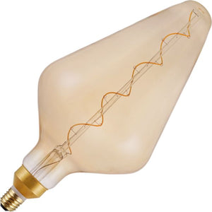 Schiefer LF023911605 - E27 Filamentled BIG FleX Cone 200x408mm 230V 250Lm 6W 920 AC Gold Dim LED Bulbs Schiefer - The Lamp Company