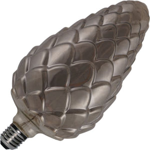 Schiefer LF023911703 - E27 Filamentled BIG FleX Pine-Cone 120x250mm 230V 100Lm 4W 922 Smoke LED Bulbs Schiefer - The Lamp Company