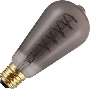 Schiefer LF023960303 - E27 Filamentled FleX AX Rustika ST64x140mm 230V 100Lm 4.5W 922 Smoke LED Bulbs Schiefer - The Lamp Company