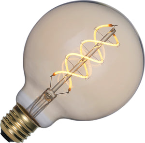 Schiefer LF023980105 - E27 Filamentled FleX DH Globe G95x135mm 230V 320Lm 5W 820 AC Gold Dim LED Bulbs Schiefer - The Lamp Company