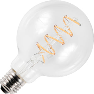 Schiefer LF023980309 - E27 Filamentled FleX AX Globe G95x135mm 230V 190Lm 4.5W 922 Clear Dim LED Bulbs Schiefer - The Lamp Company