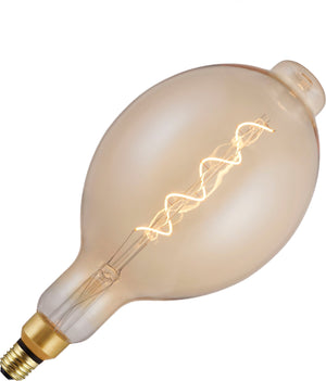 Schiefer LF023981305 - E27 Filamentled BIG FleX BT180x340mm 230V 250Lm 4W 820 AC Gold Dim LED Bulbs Schiefer - The Lamp Company