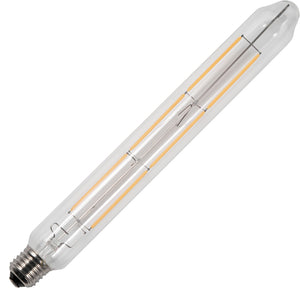 Schiefer LF024107809 - E27 Filamentled Colorenta T38x315mm 230V 470Lm 6.5W 922 CL (2x3 line) LED Bulbs Schiefer - The Lamp Company