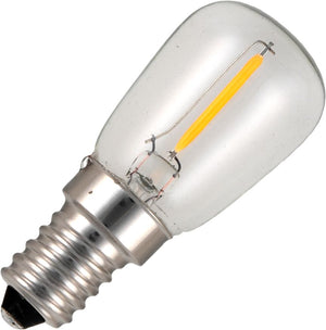 Schiefer LV023826302 - E14 Filamentled Pygmy P26x56mm 230V 60Lm 1W 925 AC Clear Non-Dim LED Bulbs Schiefer - The Lamp Company