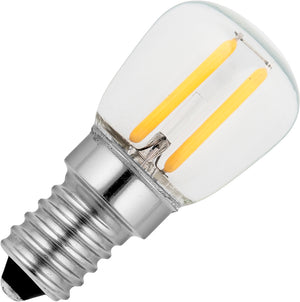 Schiefer LV023826502 - E14 Filamentled Pygmy P26x56mm 230V 140Lm 1.5W 925 AC Clear LED Bulbs Schiefer - The Lamp Company