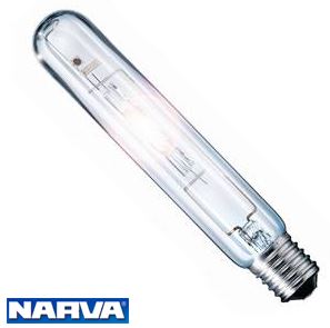 NCK-T 100W 942 230v E40 P - Narva 100w E40 4200K Tubular Ceramic Metal Halide Light Bulbs Narva - The Lamp Company