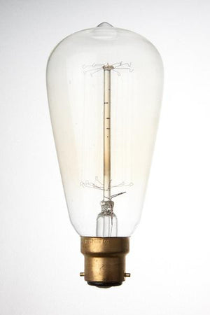 NAV2260Z-BE - 220v 60w Ba22d Squirrel 4000 Hours Incandescent Bell - The Lamp Company