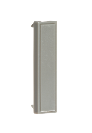 Knightsbridge NETQGY Pack of 10 - Quarter Blanking Modules (12.5 x 50mm) - Grey - Knightsbridge - Sparks Warehouse