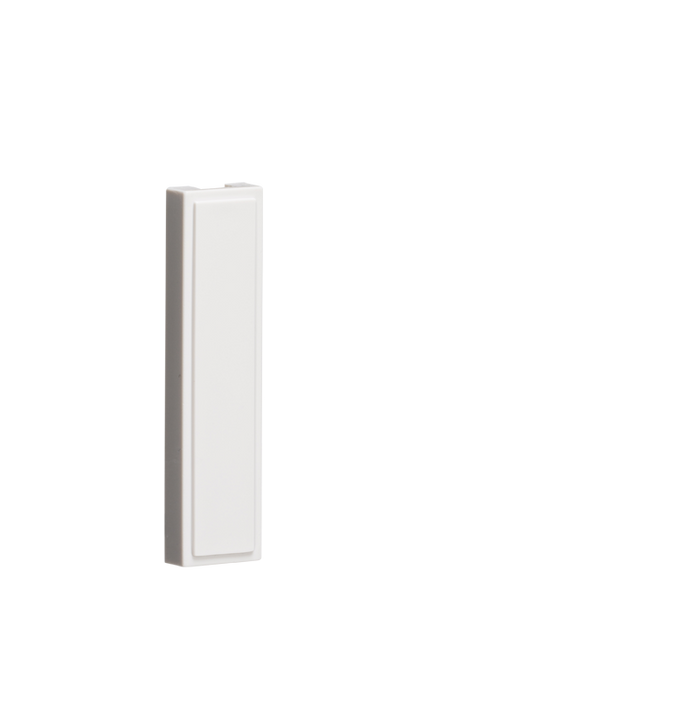 Knightsbridge NETQWH Pack of 10 - Quarter Blanking Modules (12.5 x 50mm) - White
