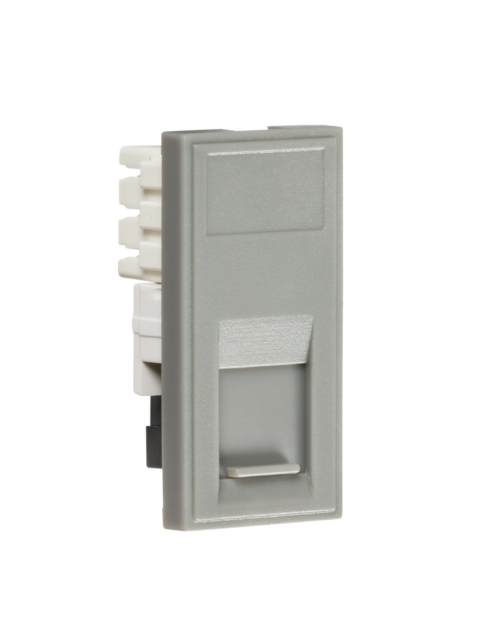 Knightsbridge NETRJ11GY Modular RJ11 Outlet - Grey