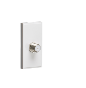 Knightsbridge NETSATWH Modular SAT TV Outlet - White - Knightsbridge - Sparks Warehouse