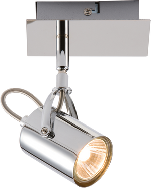 Knightsbridge NSP1C 230V GU10 Single Chrome Spotlight - Knightsbridge - Sparks Warehouse