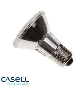 P2550FL-CA - 240v 50w E27 25° Flood Par25 Halogen - Casell - 0635635593421 Halogen par Casell - The Lamp Company