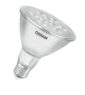 955028 - OSRAM LED PAR38 240v 11=80w 30 DEGREE 2700K E27 NON-DIMMABLE Ledvance Osram - The Lamp Company