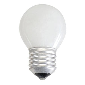 Golfball 60W Light Bulb ES / E27 - Pearl - 240v