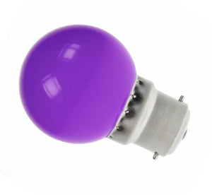 ProLite GOLF/1.5W/BC/PURPLE - Polycarbonate 1.5w LED Golf Ball Purple