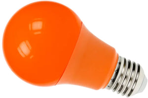 ProLite GLS/LED/6W/ES/ORANGE/D - Polycarbonate 6w LED GLS Dimmable Orange - ES