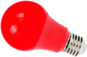 ProLite GLS/LED/6W/ES/RED/D - Polycarbonate 6w LED GLS Dimmable Red - ES