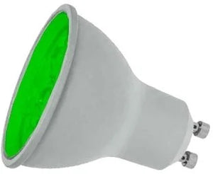ProLite GU10/LED/7W/GREEN/DIM - GU10 7W LED Green  Dimmable