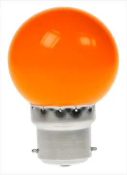 ProLite GOLF/LED/ORANGE/P - Polycarbonate 1w LED Golf Ball Orange