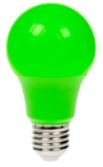 GLS/LED/6W/ES/GREEN/D - Prolite - 6W Dimmable LED Polycarbonate GLS Lamp ES Green
