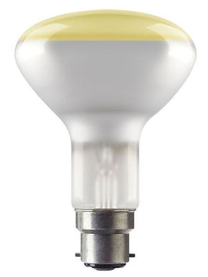 R9575BC-Y-CR - Crompton R95 Lamp 240v 75w Ba22d/BC Yellow