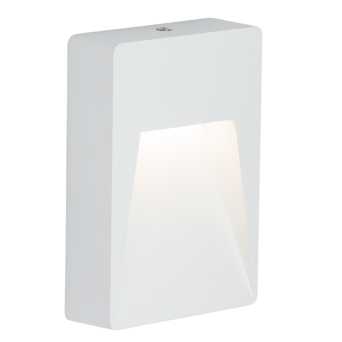 Knightsbridge RWL2W 230V IP54 2W LED Wall / Guide light - White