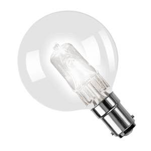 GB28SBC-H-CR - 240v 28w Ba15d 45mm Clear Energy Saver