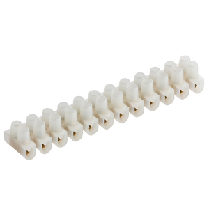 Knightsbridge SC3PA 3A 12-Way Terminal Block (PA66) - Natural Colour - Knightsbridge - Sparks Warehouse