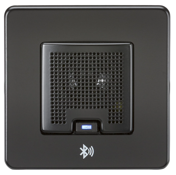 Knightsbridge SFBLUEMB - Screwless 3W Bluetooth Speaker - Matt Black