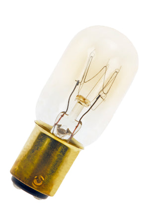 Bailey - SM557240015 - Ba15d T22X57 240V 15W Clear Light Bulbs Bailey - The Lamp Company