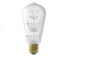 Calex 474474 - Pearl Rustic led lamp 2W 280lm 2100K