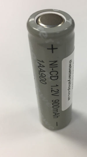 TBS 1AA900 Ni-Cd Rechargeable Battery 1.2v 900mAh AA Ni-Cd and Ni-Mh Batteries and Battery Packs The Lamp Company - The Lamp Company